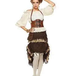 Steampunk Waist Cincher 7 Steampunk Waist Cincher -Spirit Spooky Store 01400126 d