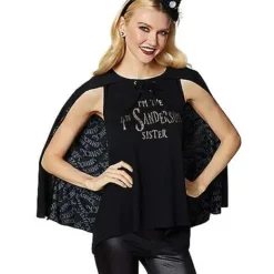 Fourth Sanderson Sister Caped T Shirt - Hocus Pocus