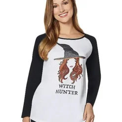 Dani Dennison Witch Hunter Long Sleeve T Shirt - Hocus Pocus