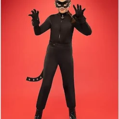 Kids Cat Noir Costume - Miraculous Ladybug 11 Kids Cat Noir Costume - Miraculous Ladybug -Spirit Spooky Store 01407485 f