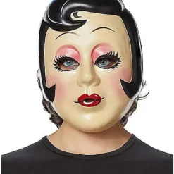 Pinup Girl Half Mask - The Strangers Prey At Night