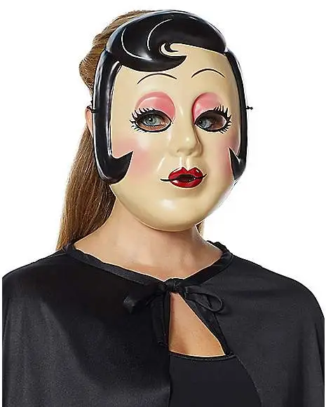 Pinup Girl Half Mask - The Strangers Prey At Night 2 Pinup Girl Half Mask - The Strangers Prey At Night - Image 2