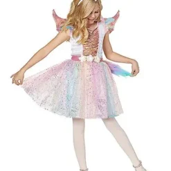 Kids Rosy Unicorn Costume