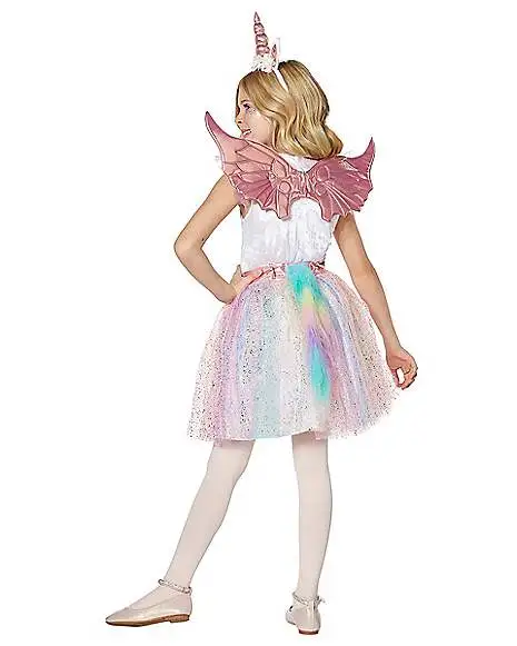 Kids Rosy Unicorn Costume 2 Kids Rosy Unicorn Costume - Image 2