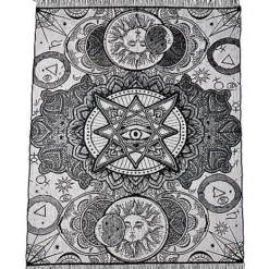 7 Ft Tarot Celestial Tablecloth