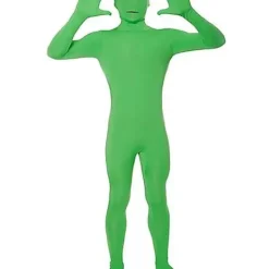 Kids Green Alien Skin Suit Costume -Spirit Spooky Store 01414929 c