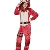 Girls Plush Tricera Ops Costume - Fortnite
