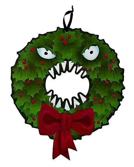 Monster Wreath - The Nightmare Before Christmas 1 Monster Wreath - The Nightmare Before Christmas