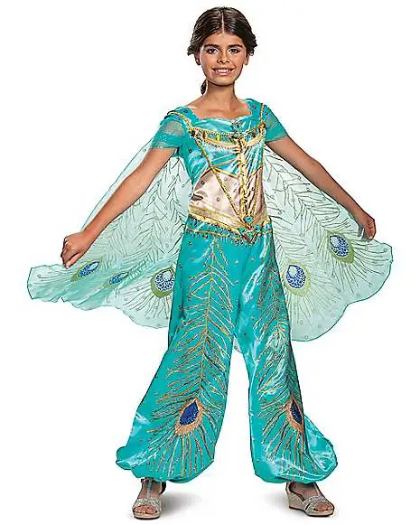 Kids Jasmine Costume - Aladdin Live Action 1 Kids Jasmine Costume - Aladdin Live Action