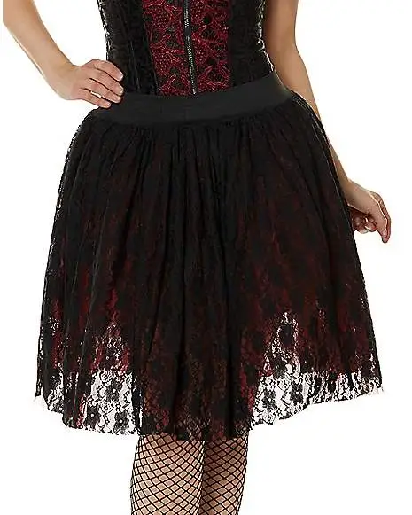 Victorian Vampire Layered Skirt 1 Victorian Vampire Layered Skirt