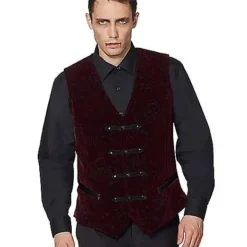 Velvet Victorian Vampire Vest