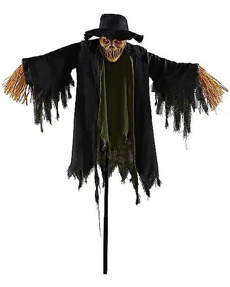Scarecrow Convertible Hanging Prop And Lawn Stake 1 Scarecrow Convertible Hanging Prop And Lawn Stake