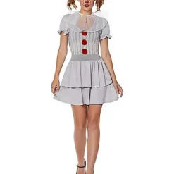 Adult Pennywise Dress Costume - It: Chapter Two -Spirit Spooky Store 01442730 c