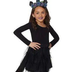 Kids Faux Fur Light-Up Unicorn Costume Kit -Spirit Spooky Store 01446905 c