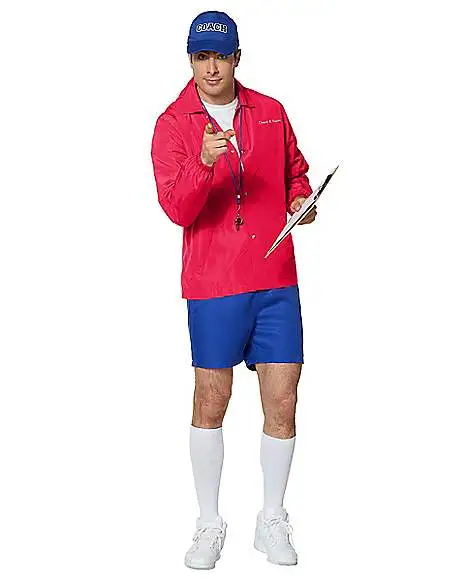 Adult Sports Coach Costume 1 Adult Sports Coach Costume