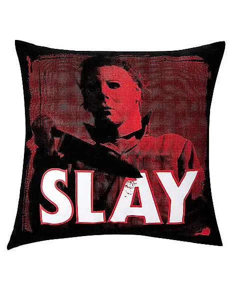 Michael Myers Slay Pillow - Halloween 1 Michael Myers Slay Pillow - Halloween