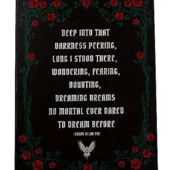Edgar Allen Poe Poem Sign