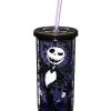 Jack Skellington Cup With Straw 20 Oz. - The Nightmare Before Christma