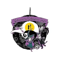 Welcome To Halloween Town Wreath - The Nightmare Before Christmas