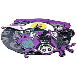 Welcome To Halloween Town Wreath - The Nightmare Before Christmas -Spirit Spooky Store 01465194 c