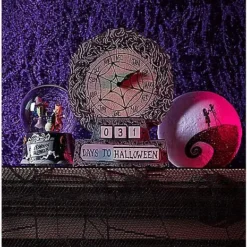 Wood Block X-Mas And Halloween Countdown - The Nightmare Before Christ -Spirit Spooky Store 01465707 d