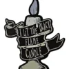 Black Flame Candle Magnet - Hocus Pocus