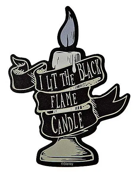 Black Flame Candle Magnet - Hocus Pocus 1 Black Flame Candle Magnet - Hocus Pocus