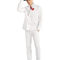 Adult White '20s Mobster Suit