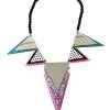 '80s Geometric Necklace