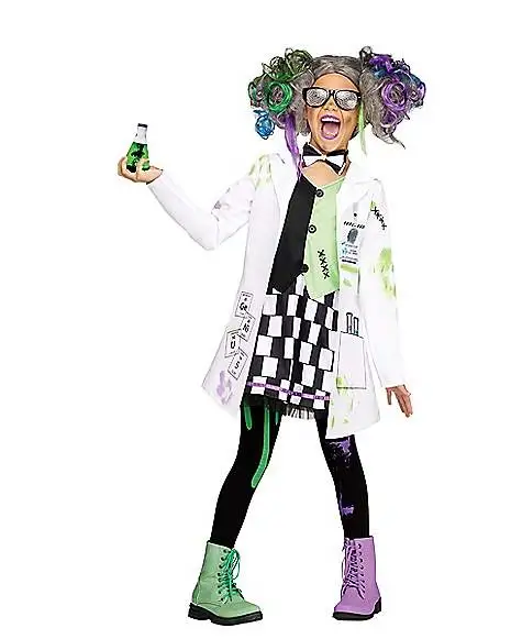 Kids Mad Scientist Costume 1 Kids Mad Scientist Costume