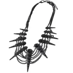 Black Chain Link Necklace