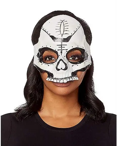 Witch Doctor Skull Half Mask 1 Witch Doctor Skull Half Mask