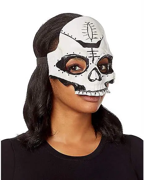 Witch Doctor Skull Half Mask 2 Witch Doctor Skull Half Mask - Image 2