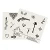Mini Temporary Tattoos - 20 Pack