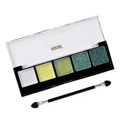 Green Glitter Palette - 5 Count