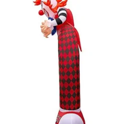 12 Ft LED Scary Clown Archway Inflatable Decoration -Spirit Spooky Store 01476605 d