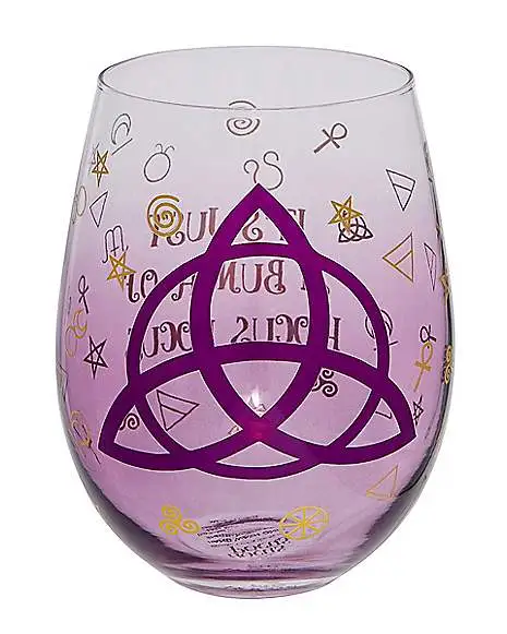 Hocus Pocus Trinity Stemless Glass - 22 Oz. 1 Hocus Pocus Trinity Stemless Glass - 22 Oz.