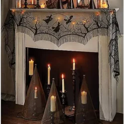 Light-Up LED Mantel Scarf - Hocus Pocus
