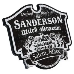 Sanderson Museum Of Witchcraft Sign - Hocus Pocus