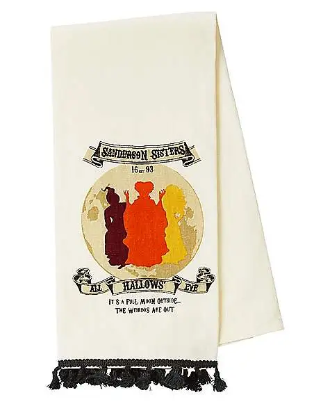 Sanderson Sisters Dishtowel - Hocus Pocus 1 Sanderson Sisters Dishtowel - Hocus Pocus
