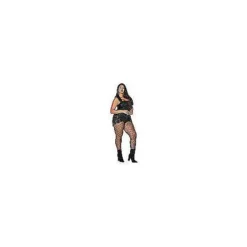 Adult Black Faux Leather And Lace Bodysuit 11 Adult Black Faux Leather And Lace Bodysuit -Spirit Spooky Store 01481183 e