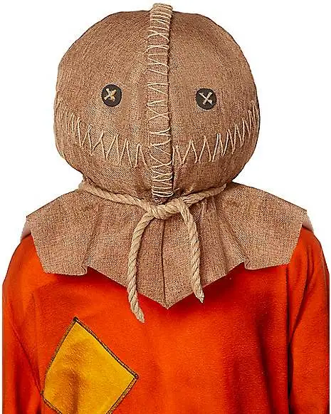 Deluxe Sam Burlap Full Mask - Trick 'r Treat 1 Deluxe Sam Burlap Full Mask - Trick 'r Treat