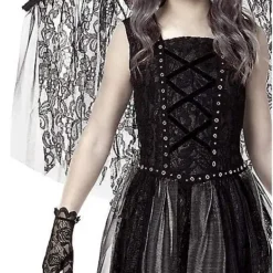 Kids Dark Angel Costume -Spirit Spooky Store 01486299 c