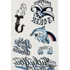 Harley Quinn Tattoo Set - The Suicide Squad -Spirit Spooky Store 01486398 c