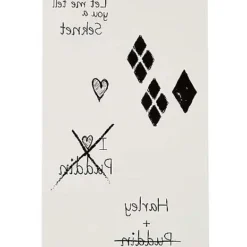 Harley Quinn Tattoo Set - The Suicide Squad -Spirit Spooky Store 01486398 d