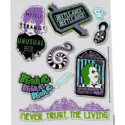Beetlejuice Gel Clings -Spirit Spooky Store 01487982 c