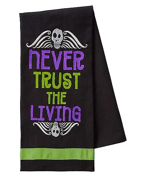 Never Trust The Living Dishtowels 2 Pack - Beetlejuice 3 Never Trust The Living Dishtowels 2 Pack - Beetlejuice - Image 3