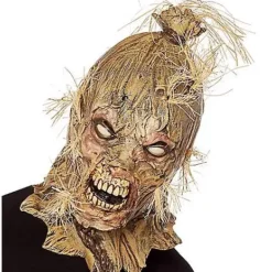 Wicked Scarecrow Full Mask -Spirit Spooky Store 01488360 c
