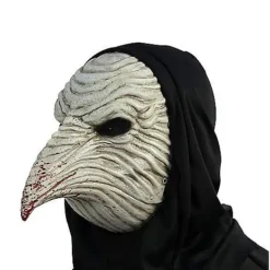 Hooded Bird Full Mask -Spirit Spooky Store 01488386 c