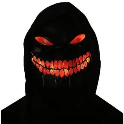 Light-Up Hooded Nightstalker Full Mask -Spirit Spooky Store 01488410 e
